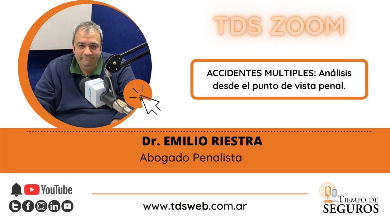 Conversamos con el Dr. EMILIO RIESTRA, Abogado Penalista acerca del múltiple accidente ocurrido en la panamericana el viernes 29 de mayo en el cual murió un conductor y resultaron heridas 9 personas, algunas de ellas de gravedad.